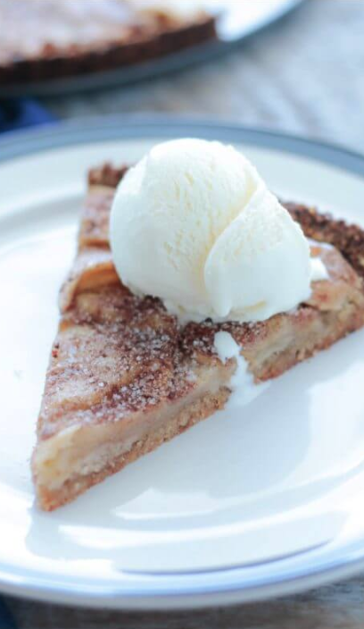 19) Rustic Apple Tart