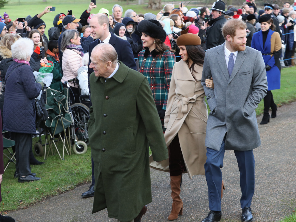 royals on christmas day