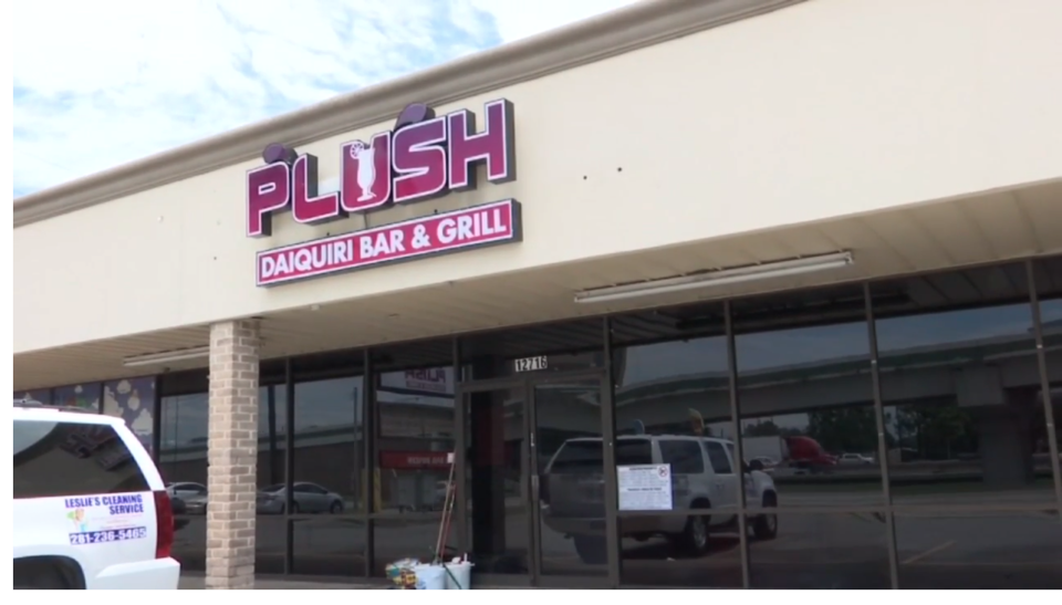 The man had been dining at the Plush Daiquiri Bar and Grill, which opened in April. Source: KTRK