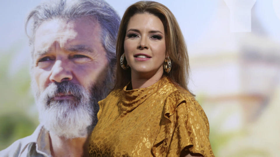 Alicia Machado en la premiere de "Life Itself" en Los Ángeles en 2018. Foto: Willy Sanjuan/Invision/AP 