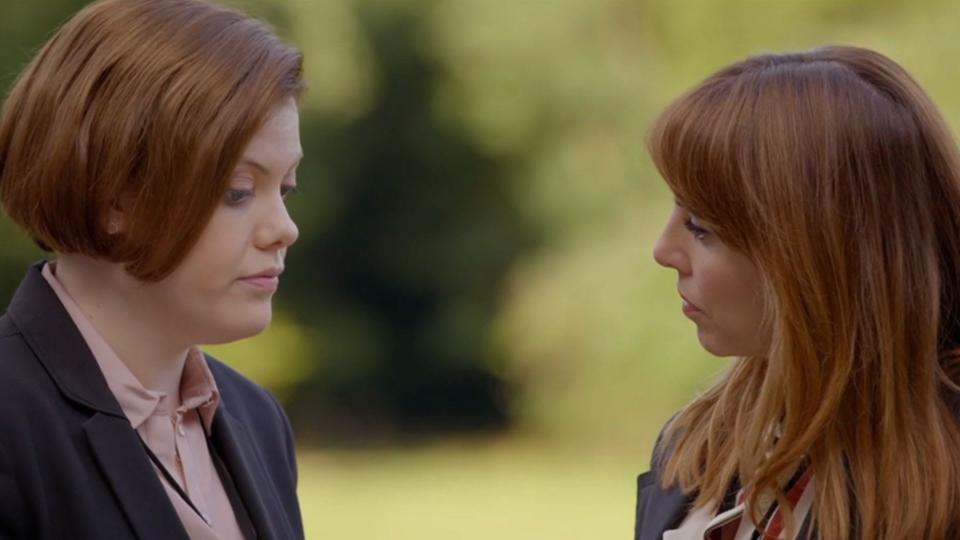 Georgie Henley and Ophelia Lovibond in Partygate