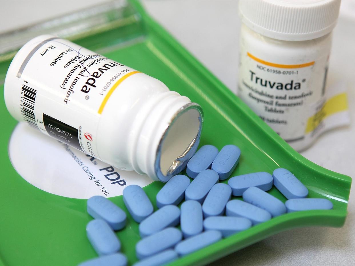 Bottles of antiretroviral drug Truvada are displayed at Jack's Pharmacy in San Anselmo, California: Getty