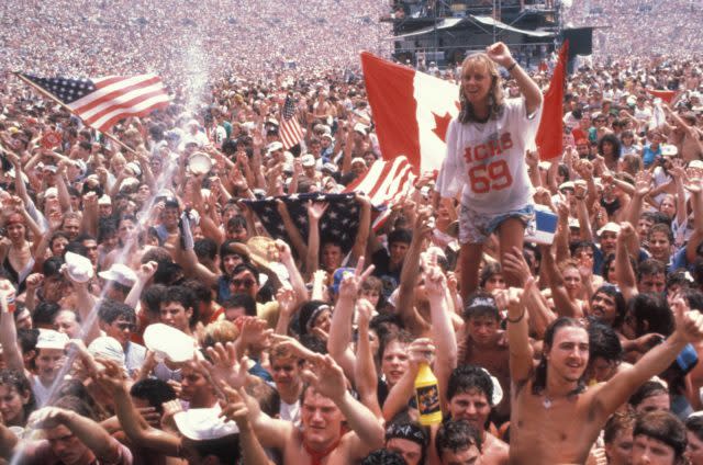 Live Aid crowd