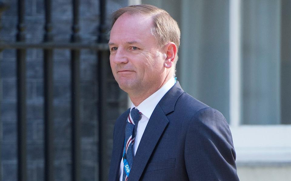 Sir Simon Stevens, the chief executive of the NHS, has warned that delays in getting treatment due to coronavirus fears pose a long-term risk to people's health - Eddie Mulholland