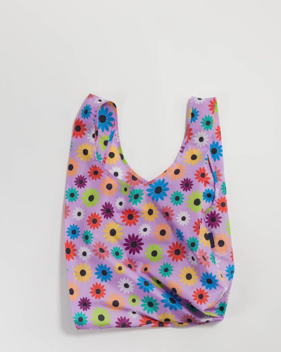 <p><strong>Baggu</strong></p><p>baggu.com</p><p><strong>$14.00</strong></p><p>This reusable bag will save the environment and your outfit all at once.</p>