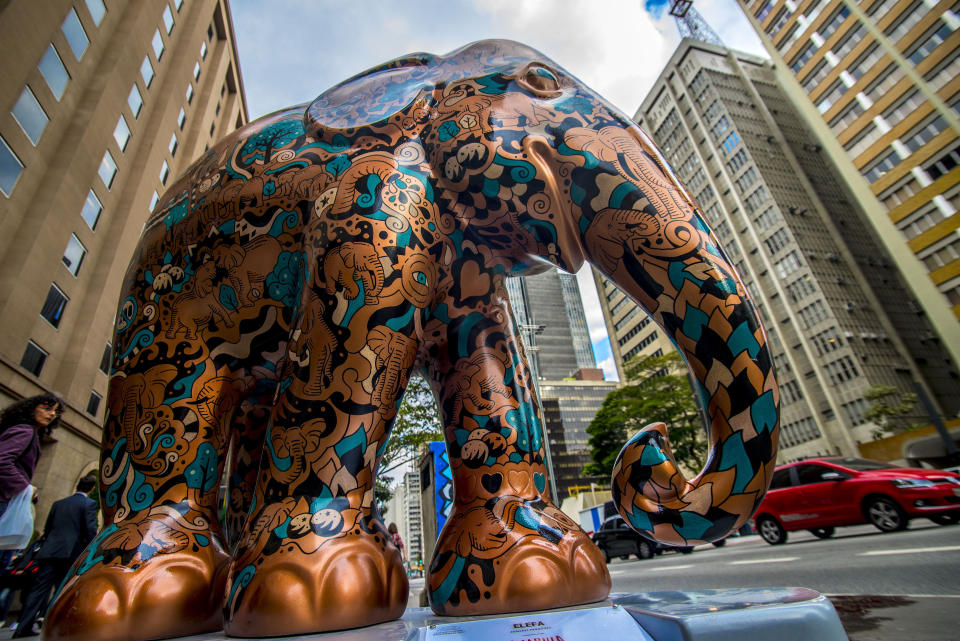 Elephant Parade hits the streets of São Paulo