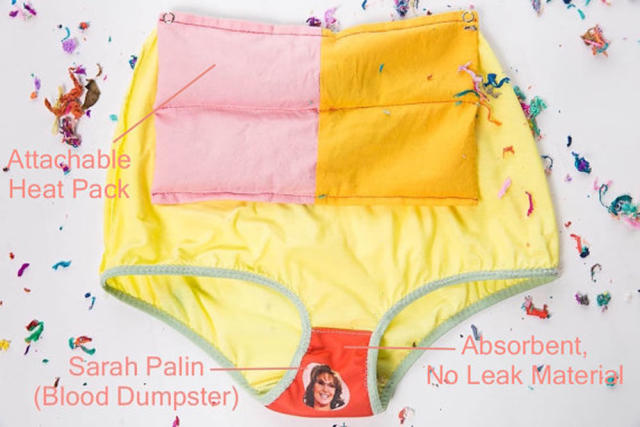 Genius Period Panties Allow You to Bleed On Politicians Who Don't Support  Women