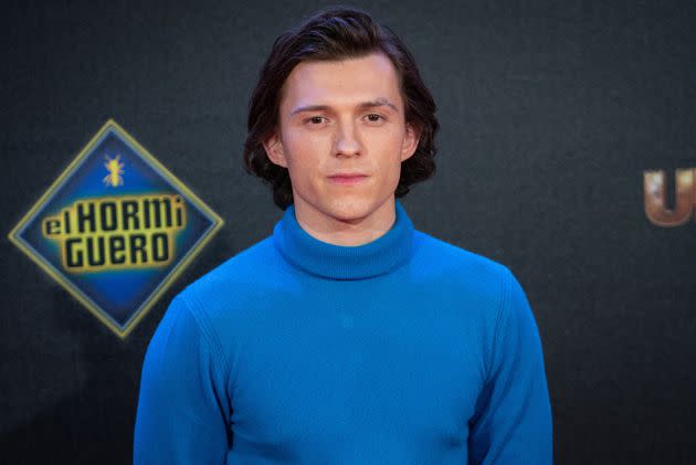 Tom Holland attends the 