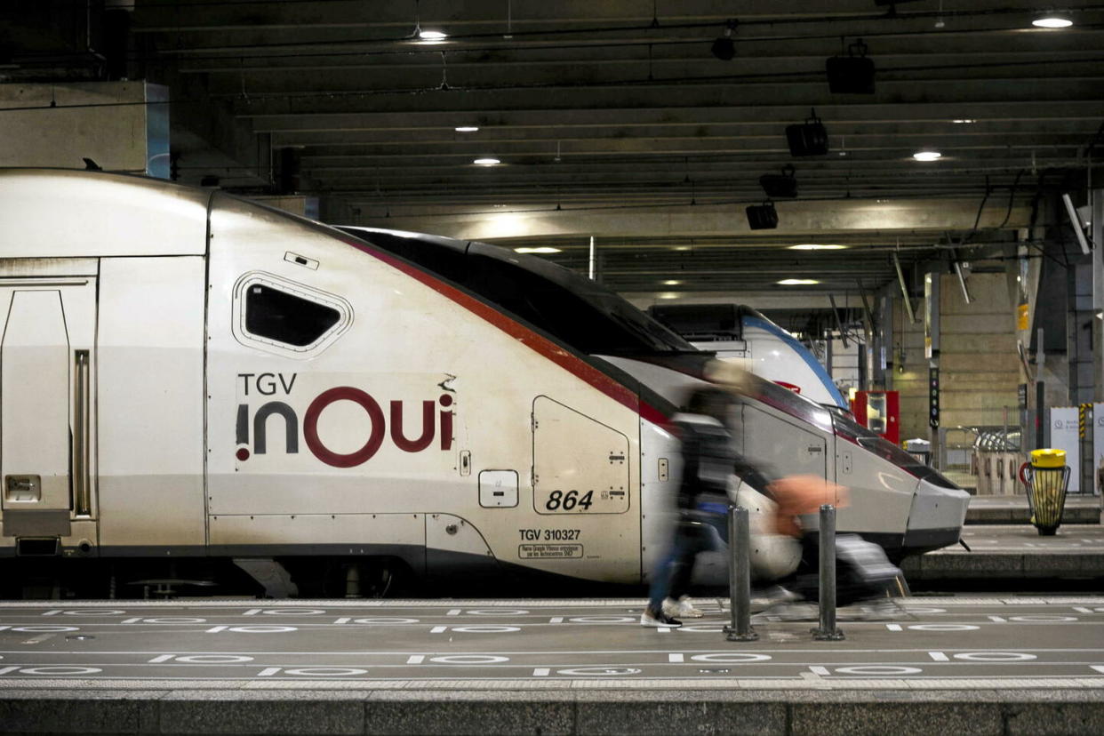 Deux places de TGV sur trois n'ont toujours pas trouvé preneur à l'approche des vacances estivales (image d'illustration).  - Credit:Thomas HUBERT/SIPA / SIPA / Thomas HUBERT/SIPA