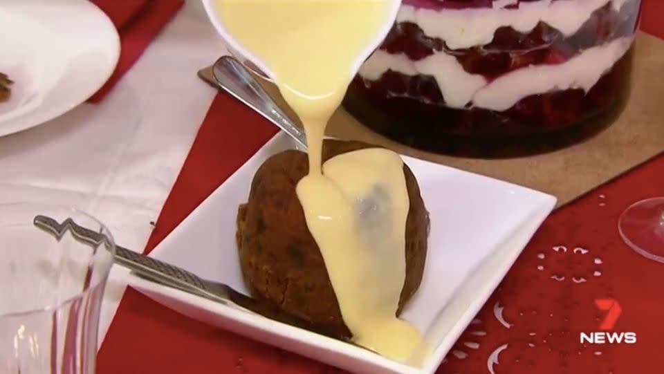 Christmas is an expensive time - not just for presents, but for festive food. Source: 7 News