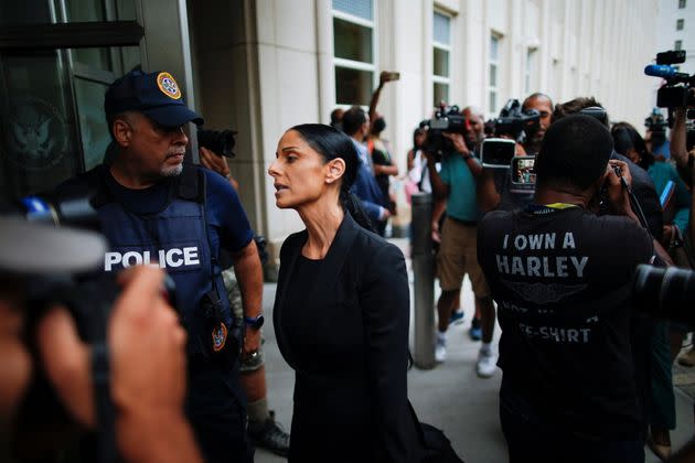 R. Kelly's defense attorney Nicole Blank Becker arrives at the Brooklyn federal courthouse in New York on Aug. 18, 2021. (Photo: Eduardo Munoz via Reuters)