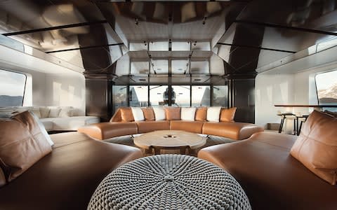 Cloudbreak superyacht interior - Credit: Christopher Scholey