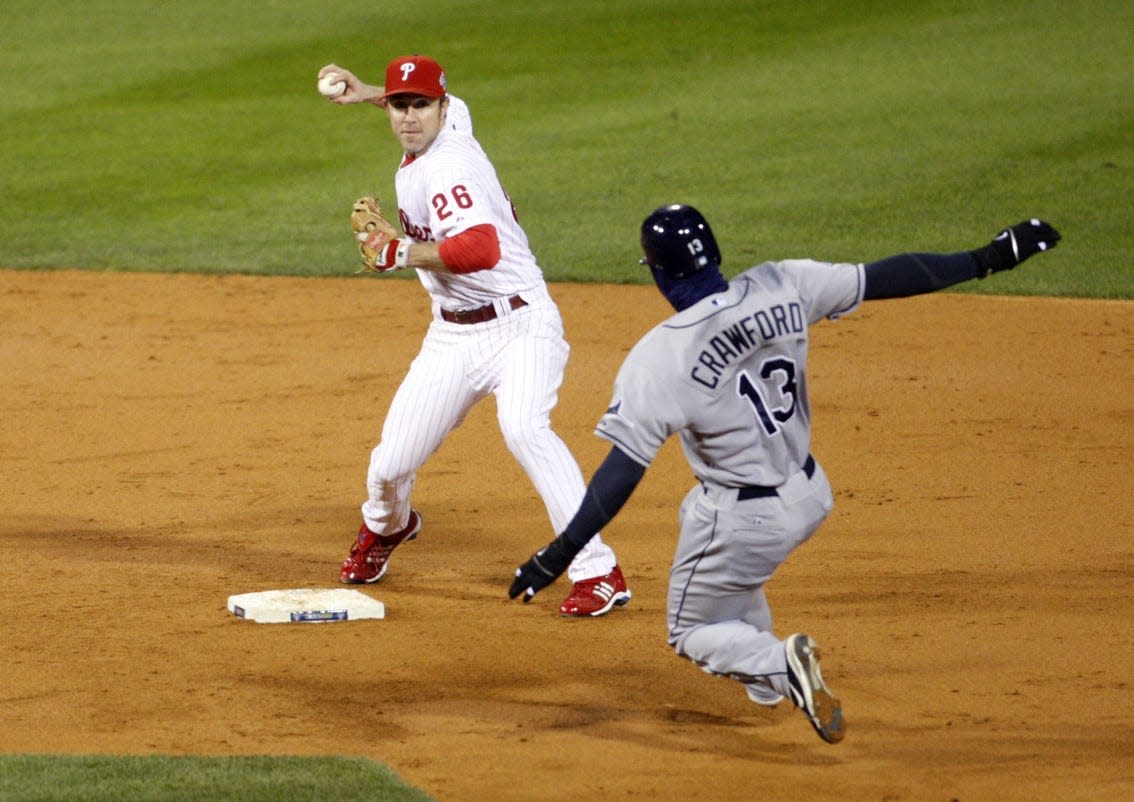 Chase Utley never won a Gold Glove, but was one of the top defensive second basemen in baseball over his career, amassing over 100 Defensive Runs Saved.