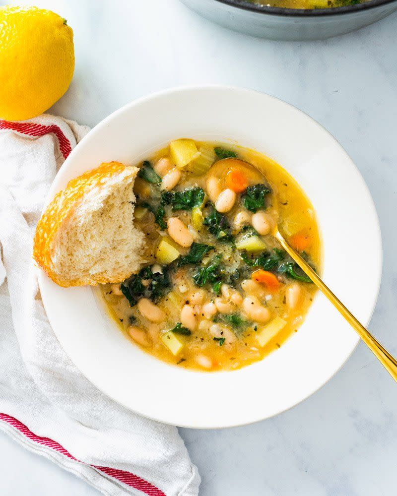 20) Cozy White Bean Soup