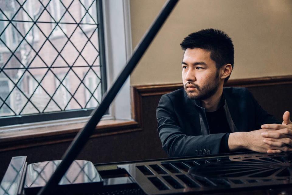 Conrad Tao will be the piano soloist on the world premiere of his next piano concerto. Brantley Gutierrez