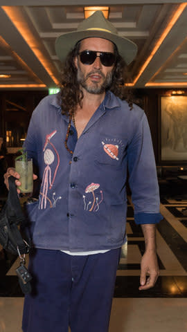 Russell Brand at The Josephine Hart Poetry Hour - Credit: Joanne Davidson