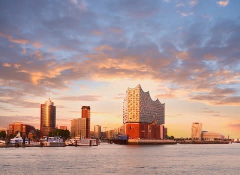 The spectacular glass Elbphilharmonie - Credit: istock