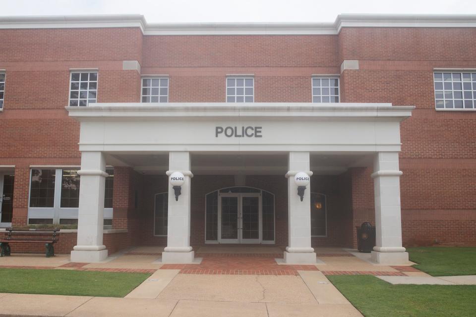 The Collierville Police Department building in Collierville, Tenn., on Thursday, July 13, 2023.