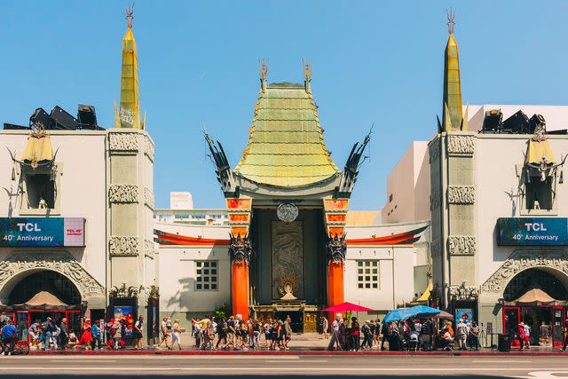 <p>Getty</p> The TCL Chinese Theatre in Los Angeles, California