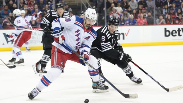 Rangers vs. Devils in the First Round of the N.H.L. Playoffs