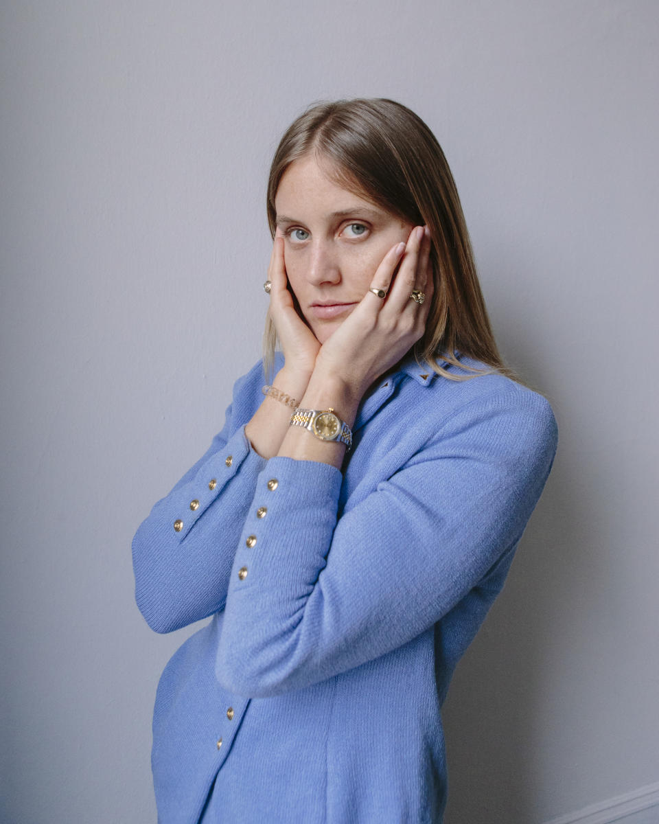 Photo of women watch collector Brynn Wallner