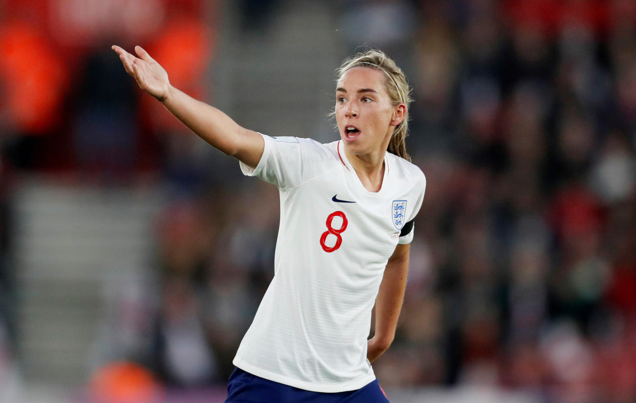 England's Jordan Nobbs was called up to Phil Neville's squad for the upcoming friendlies against Brazil and Portugal 