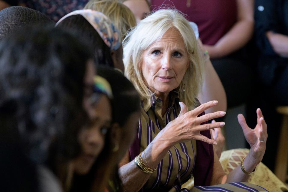 Jill Biden to Democrats: Your candidate may be &#39;better&#39; on some policies but Joe Biden will beat Trump