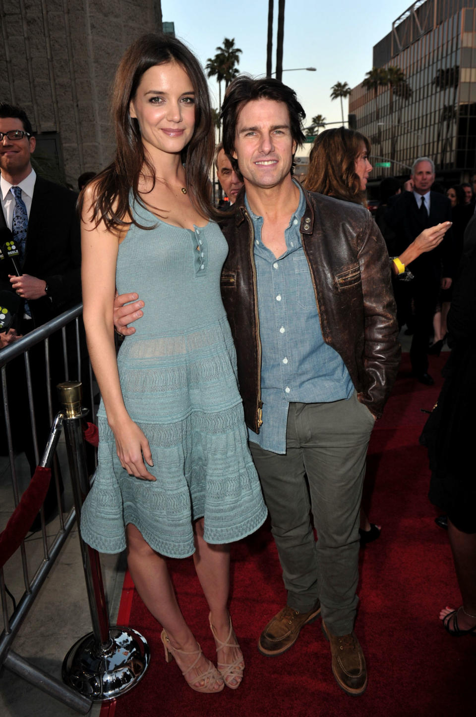 Katie Holmes and Tom Cruise