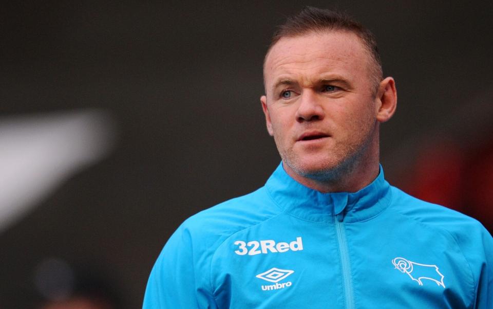 Wayne Rooney — Wayne Rooney accepts playing career could be over if Derby coaching post becomes permanent - GETTY IMAGES