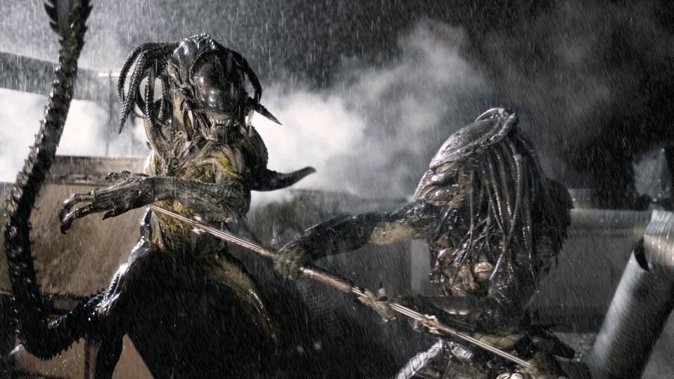 There were alien fights aplenty in sequel Aliens vs. Predator: Requiem. (20th Century Studios/Alamy)