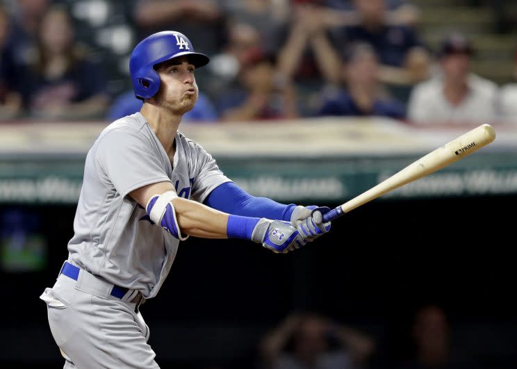 Cody Bellinger has made home-run history in his first 45 games. (AP)