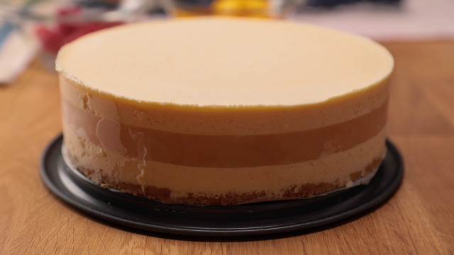 Chilled cheesecake