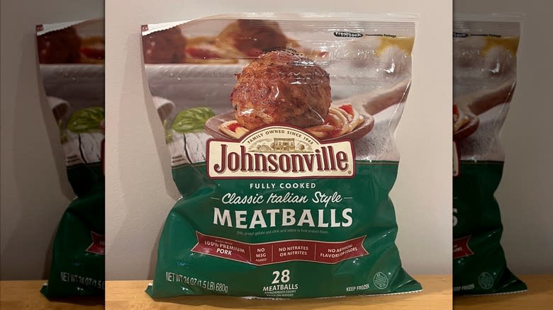 Johnsonville meatballs