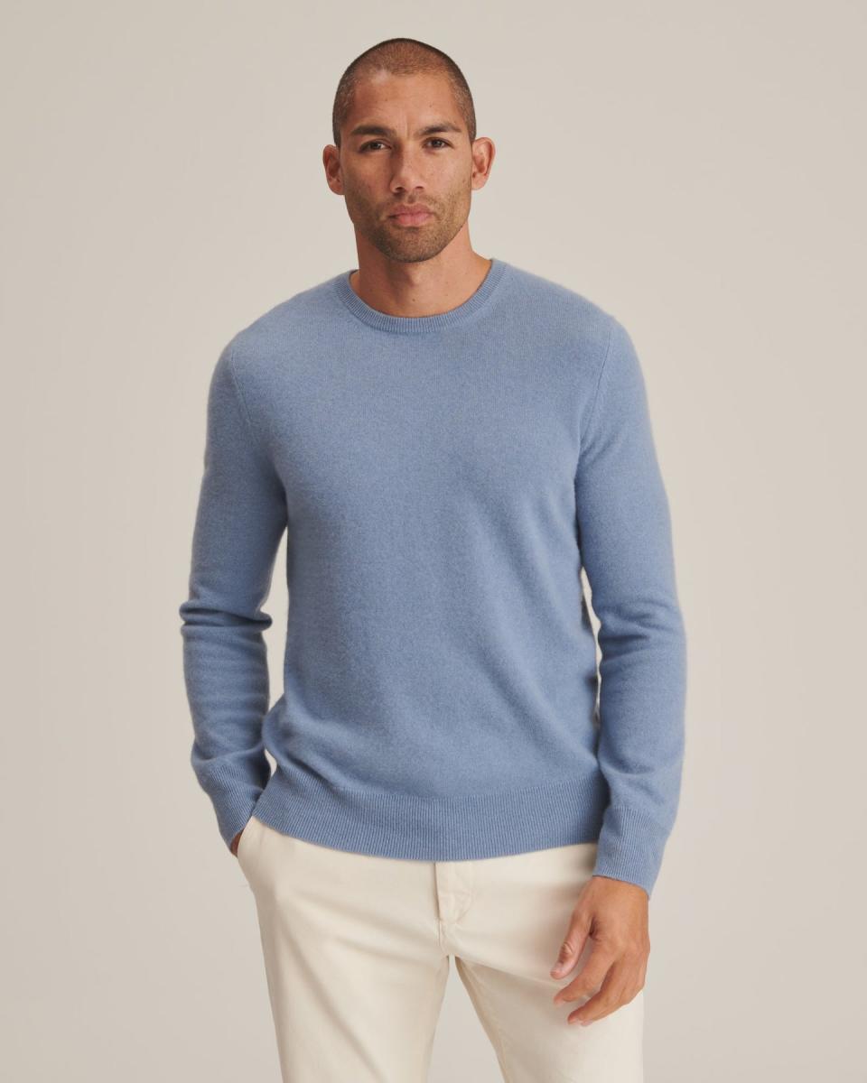 <p><a href="https://go.redirectingat.com?id=74968X1596630&url=https%3A%2F%2Fnaadam.co%2Fproducts%2Fthe-original-cashmere-sweater-mens%3Fvariant%3D39775549456480&sref=https%3A%2F%2Fwww.menshealth.com%2Fstyle%2Fg37793752%2Fbest-sweaters-for-men%2F" rel="nofollow noopener" target="_blank" data-ylk="slk:Shop Now;elm:context_link;itc:0;sec:content-canvas" class="link ">Shop Now</a></p><p>The Original Cashmere Sweater</p><p>naadam.co</p><p>$98.00</p>