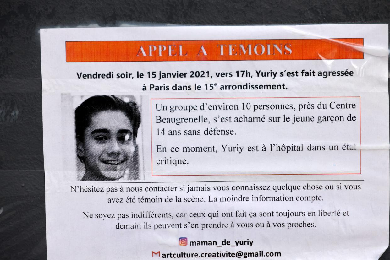 Appel à témoins après l’agression de Yuriy à Beaugrenelle en janvier 2021. Le procès s’ouvre ce 4 décembre 2023.