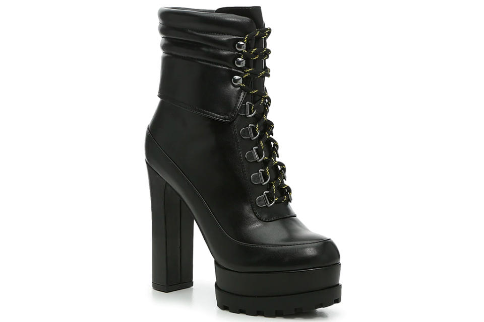 combat boots, heel, platform, jessica simpson