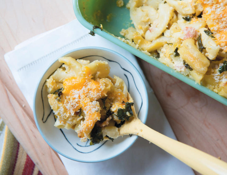 Bacon-Kale Mac and Cheese