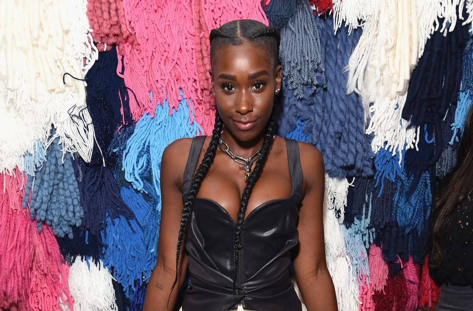 Model Bria Myles. (Photo: Michael Kovac via Getty Images)