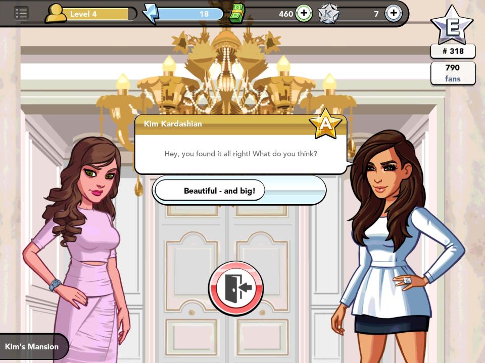 kim kardashian hollywood game