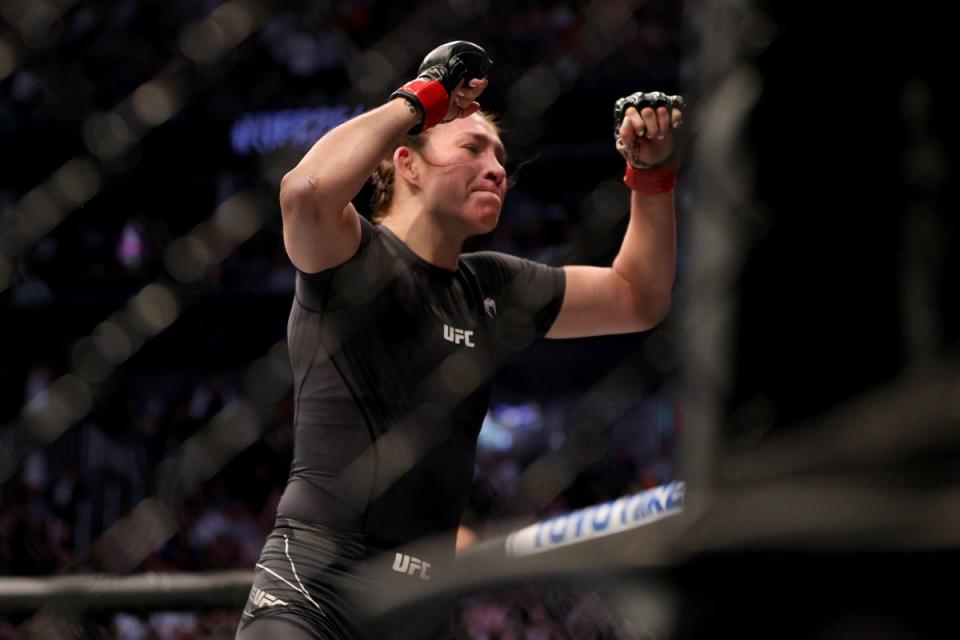 Irene Aldana retará por el título de peso gallo femenino de UFC (Getty Images)