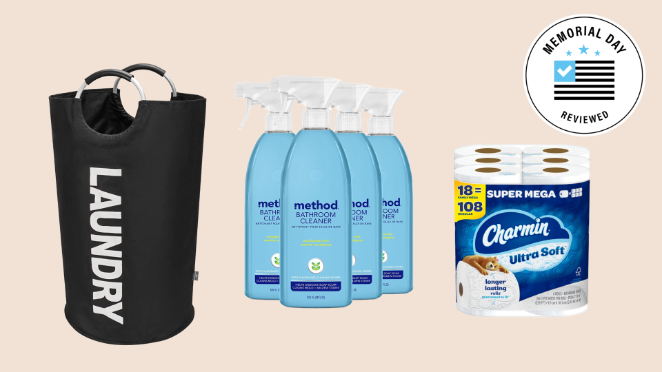 Shop deals under $50 at Amazon's Memorial Day sale including bathroom cleaners and vacuum storage bags.