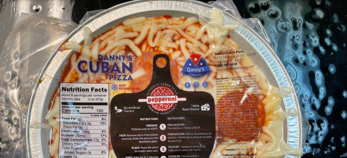 Four kinds of Danny’s Cuban Pizza have been recalled.