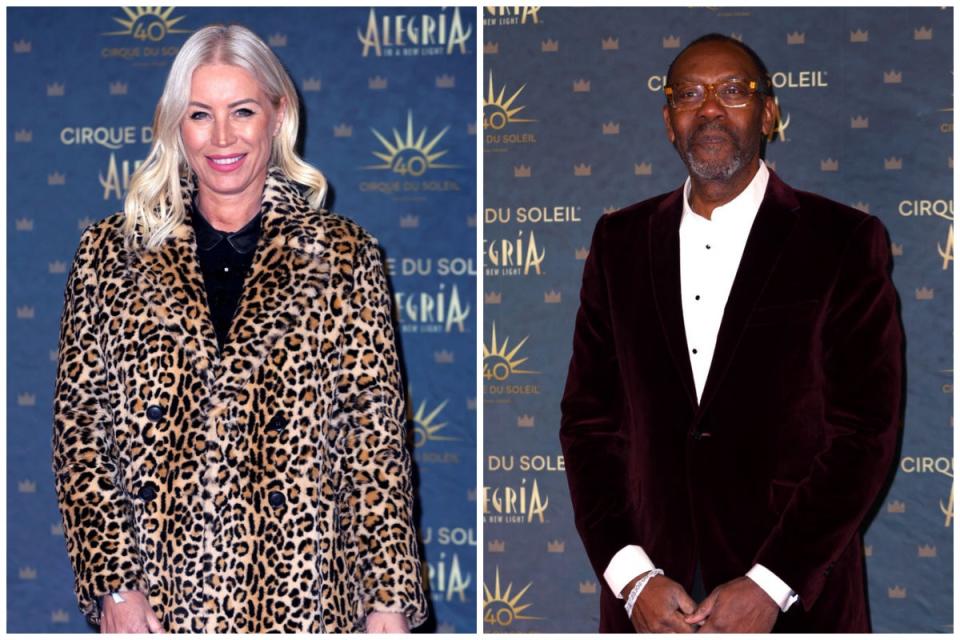 Denise Van Outen and Sir Lenny Henry also attended the star-studded event (Getty)