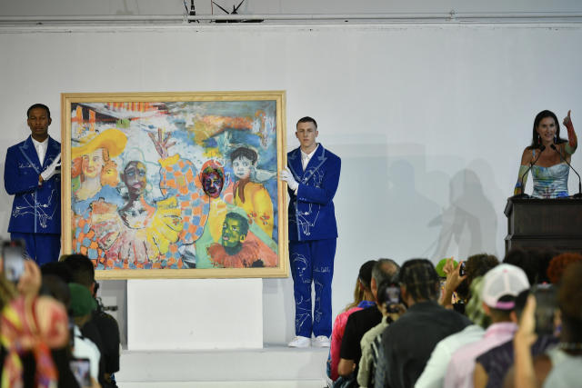 KidSuper embraces art painting through fashion for Spring Summer
