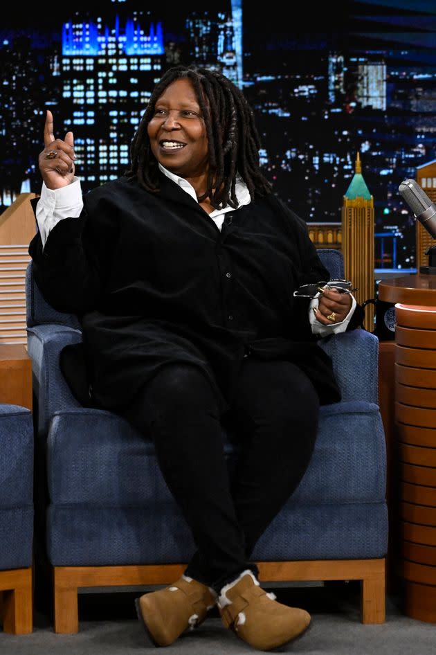 Actress Whoopi Goldberg during an interview on Tuesday, Nov. 29, 2022, on 