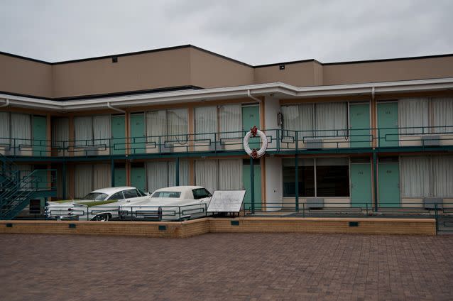 The Lorainne Motel in Memphis, Tennessee, where civil rights leader Martin Luther King Jr was assassinated. Source: Flickr