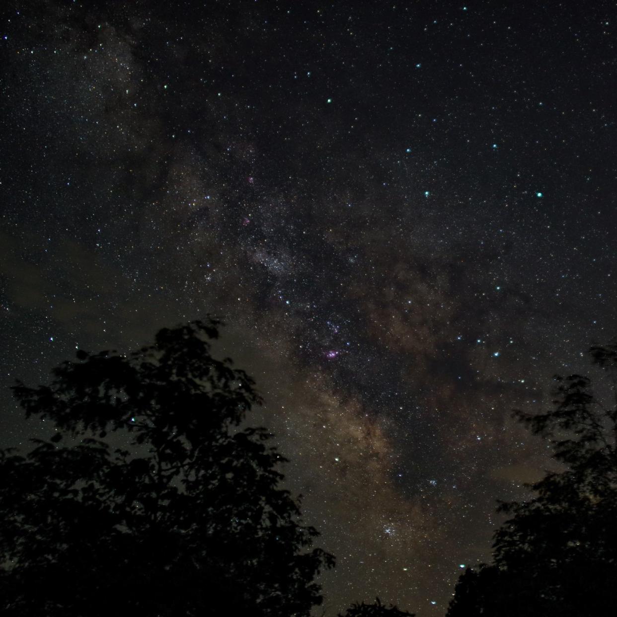 milky way in mark twain national forest
