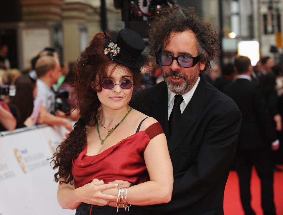 TBT: Helena Bonham Carter and Tim Burton