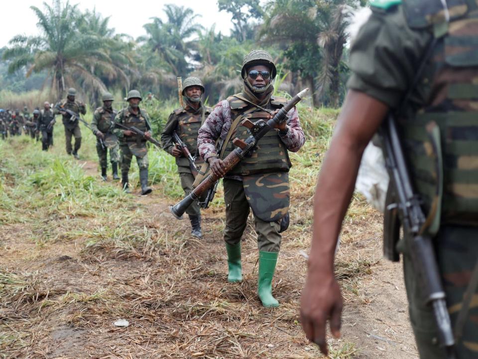 Democratic Republic Congo army