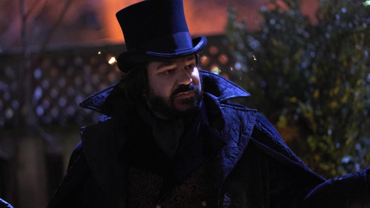  Matt Berry as Laszlo in What We Do in the Shadows/Jason Momoa as Arthur Curry in Aquaman 